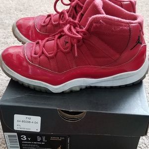 JORDAN RETRO 11 "WIN LIKE '96" PRESCHOOL SHOES